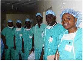 Johns Hopkins Safe Surgery and Anesthesia in Sierra Leone physician and nurse anesthesia educators