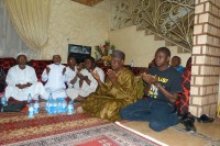 Sierra Leoneans praying against Ebola