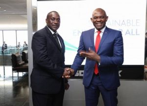 Yumkella winning the warm approbation of multibillionnaire, Chief Elumelu